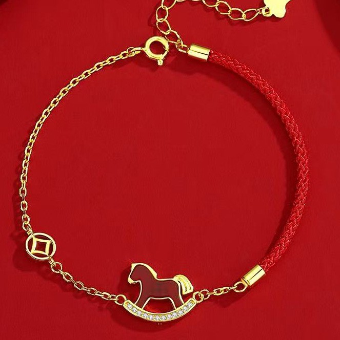 Year of the Horse Red String Bracelet - Fortune Trotve